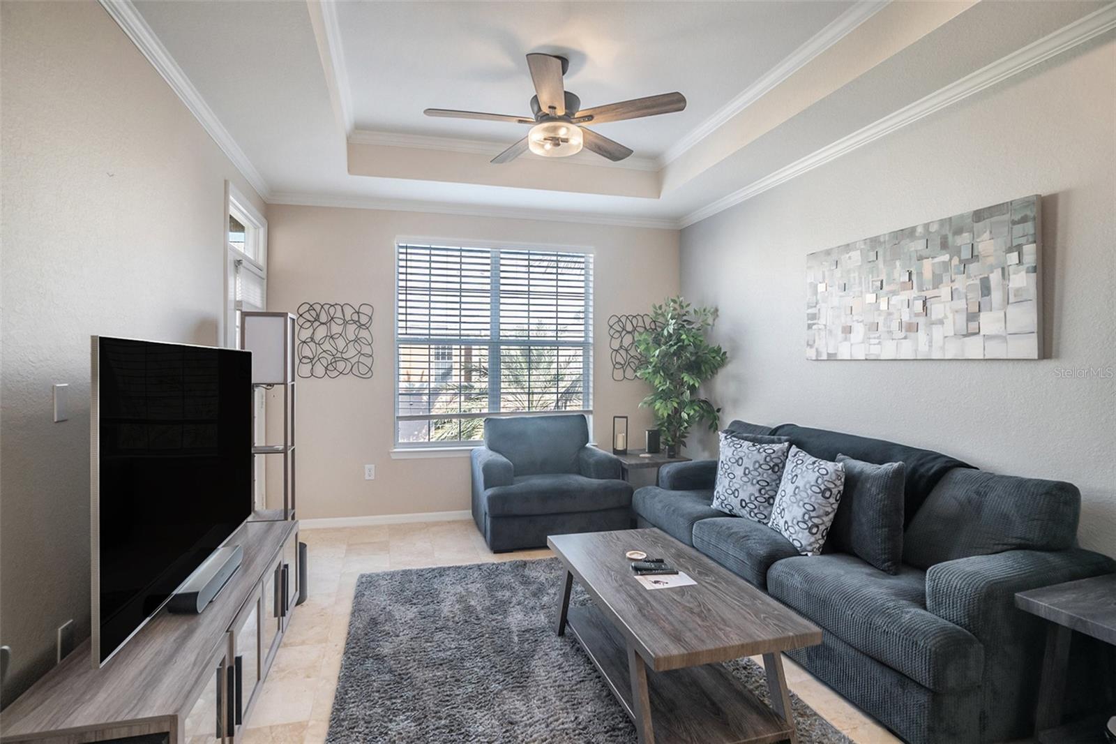 Open concept Living Room and Dining Area