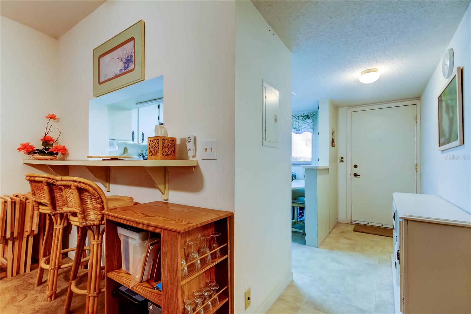 35. Roomy Private Lanai (5.9' x 12') w Private Laundry Closet Behind Those Beige Doors!!