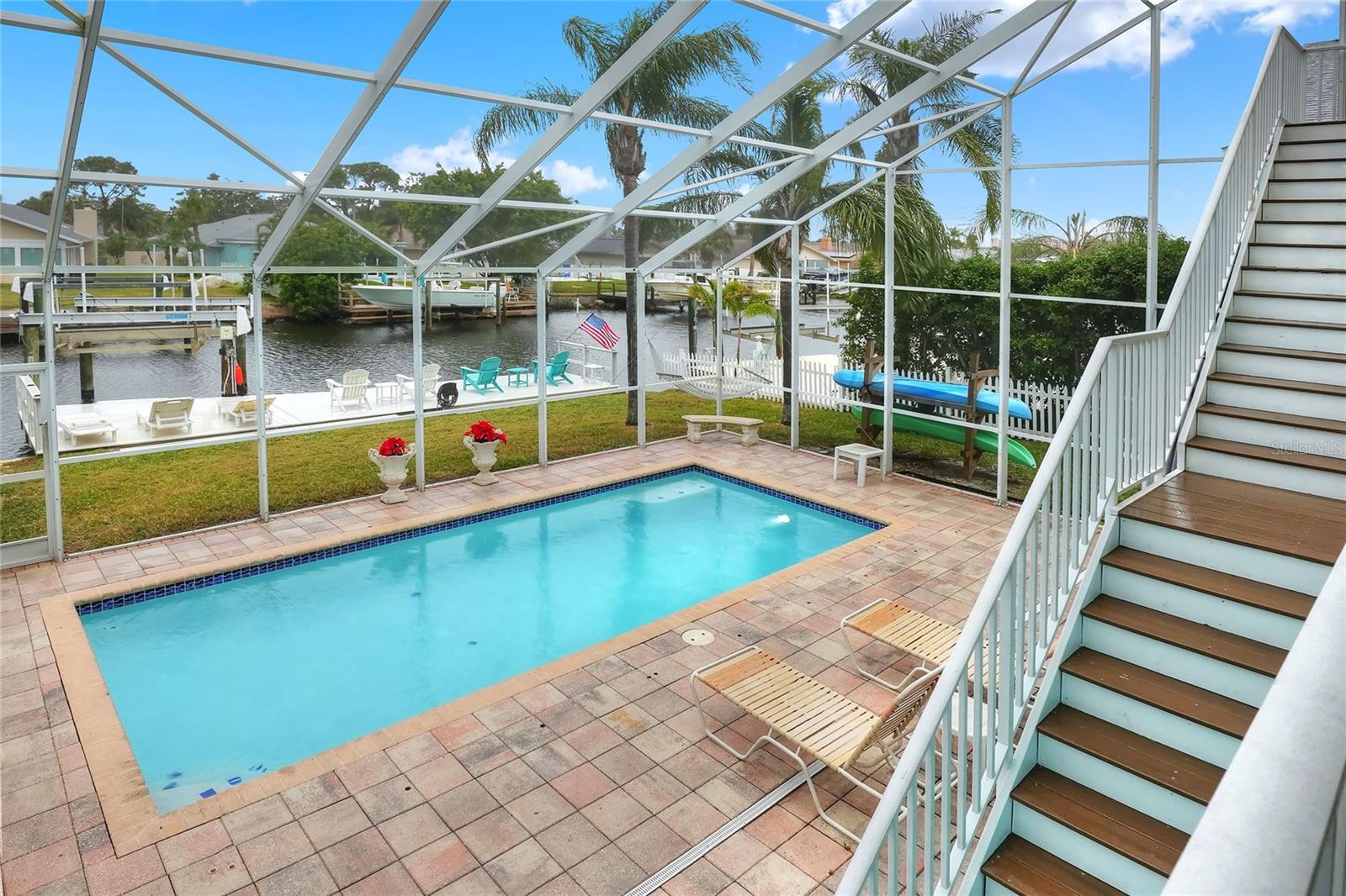 Pool View from 2nd Floor Balcony