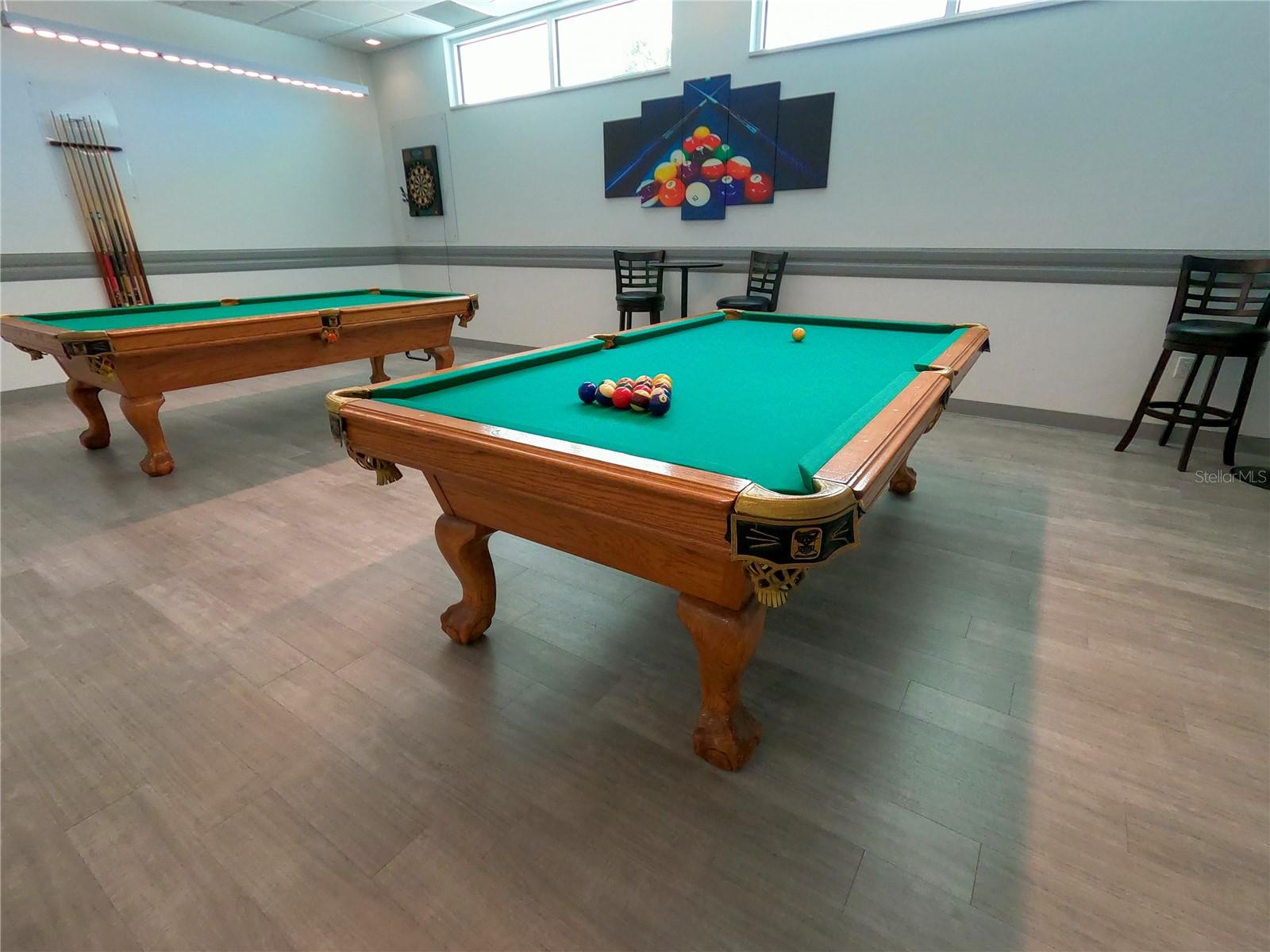 Billiard room