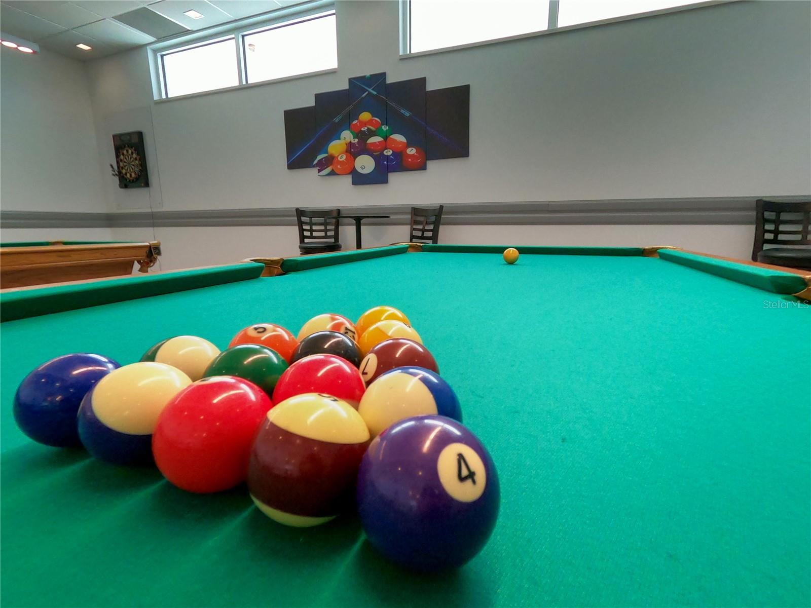 Billiard room