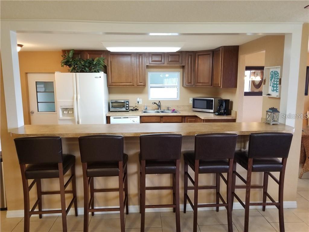 PRIOR - view from living room into the kitchen