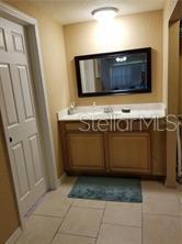 PRIOR - Master bathroom vanity. ALL wood & still remains