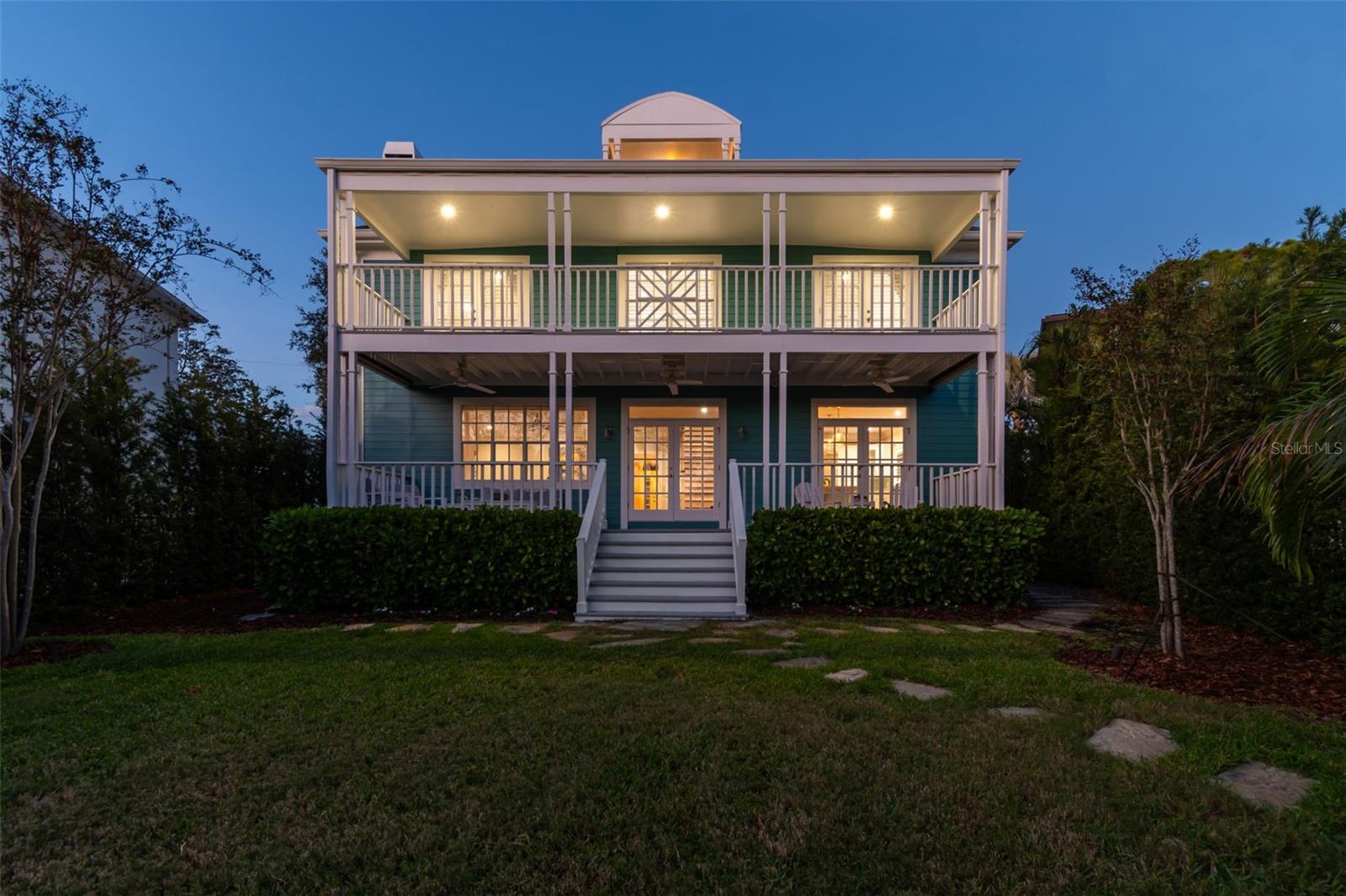 Enjoy the tranquil surrounds on one of three terraces/balconies.