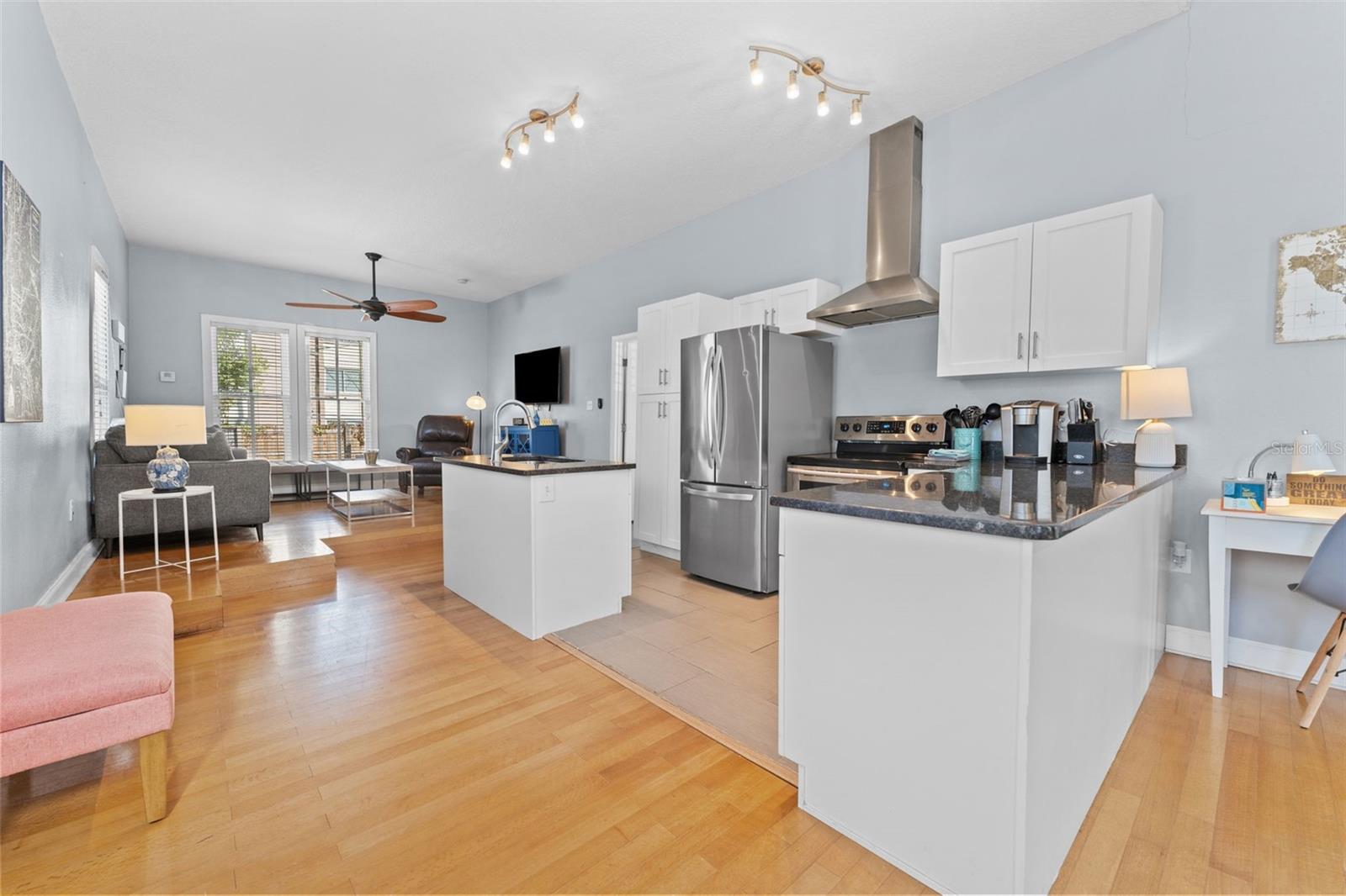 Kitchen + Livingroom