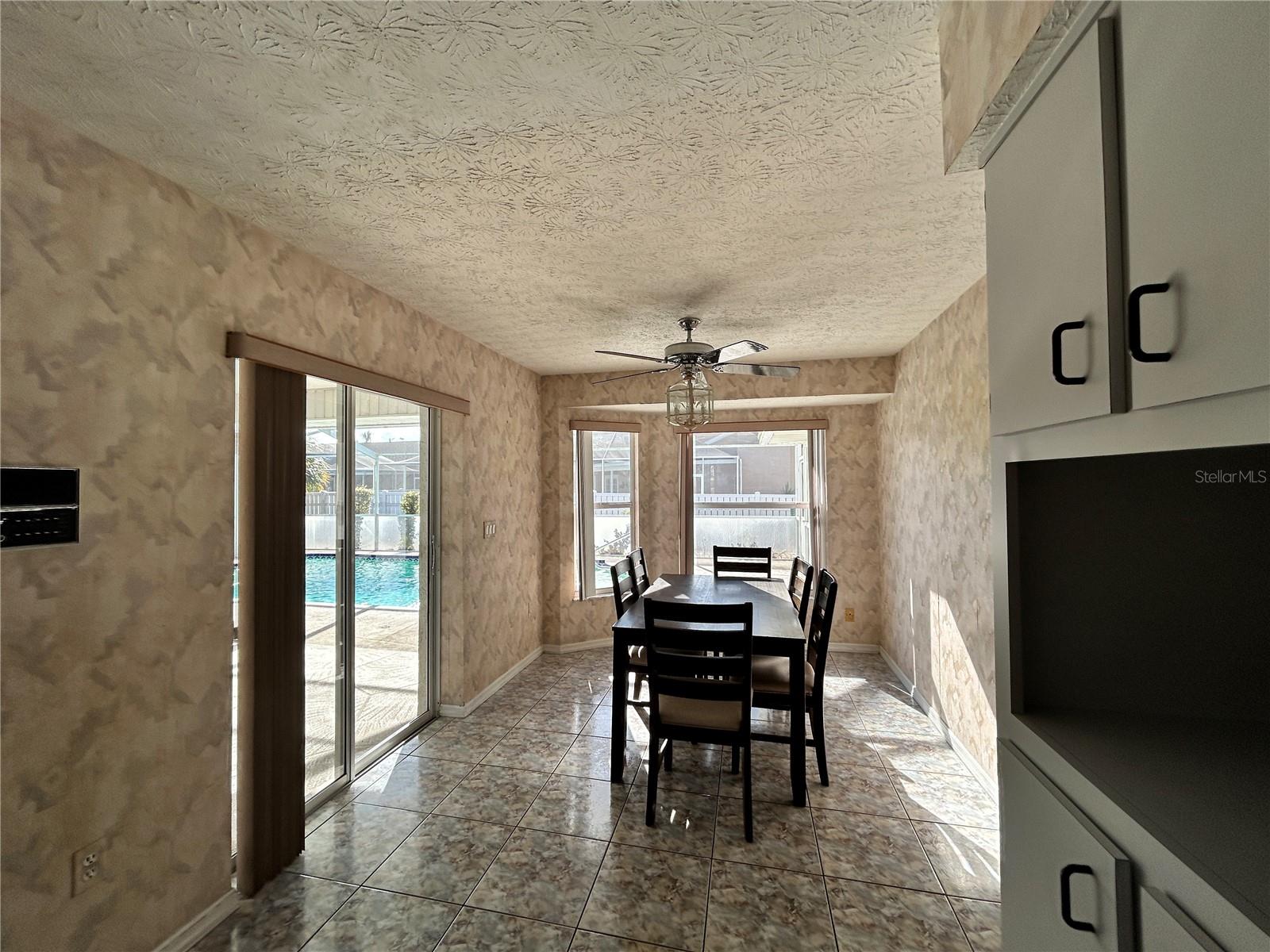 Dining Area Within Kitchen