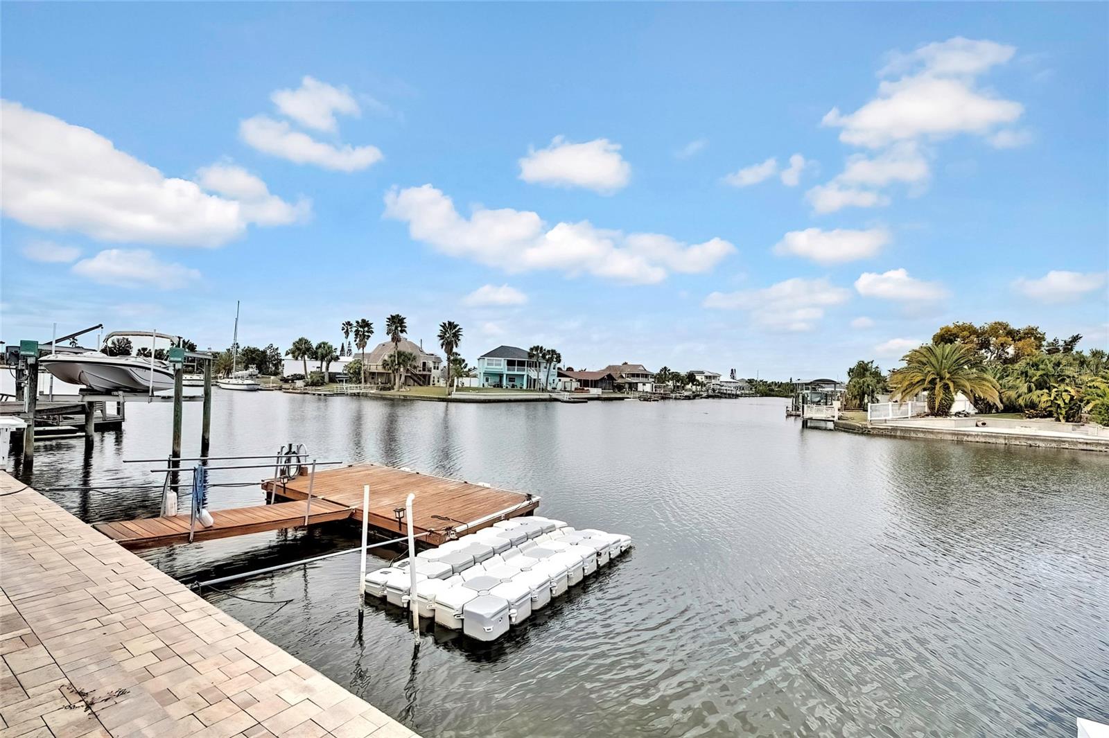 Floating Dock / View of Canal