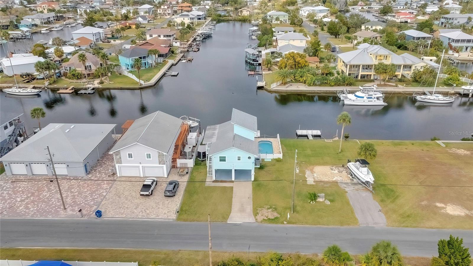 Aerial View of Front of Home