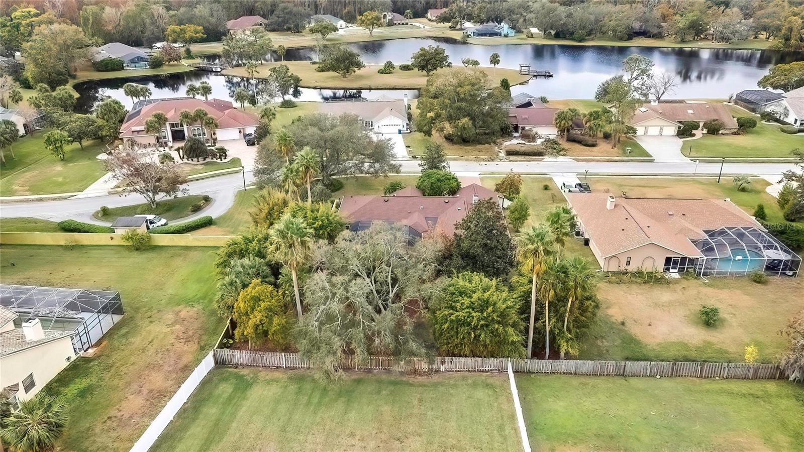 Aerial Rear View