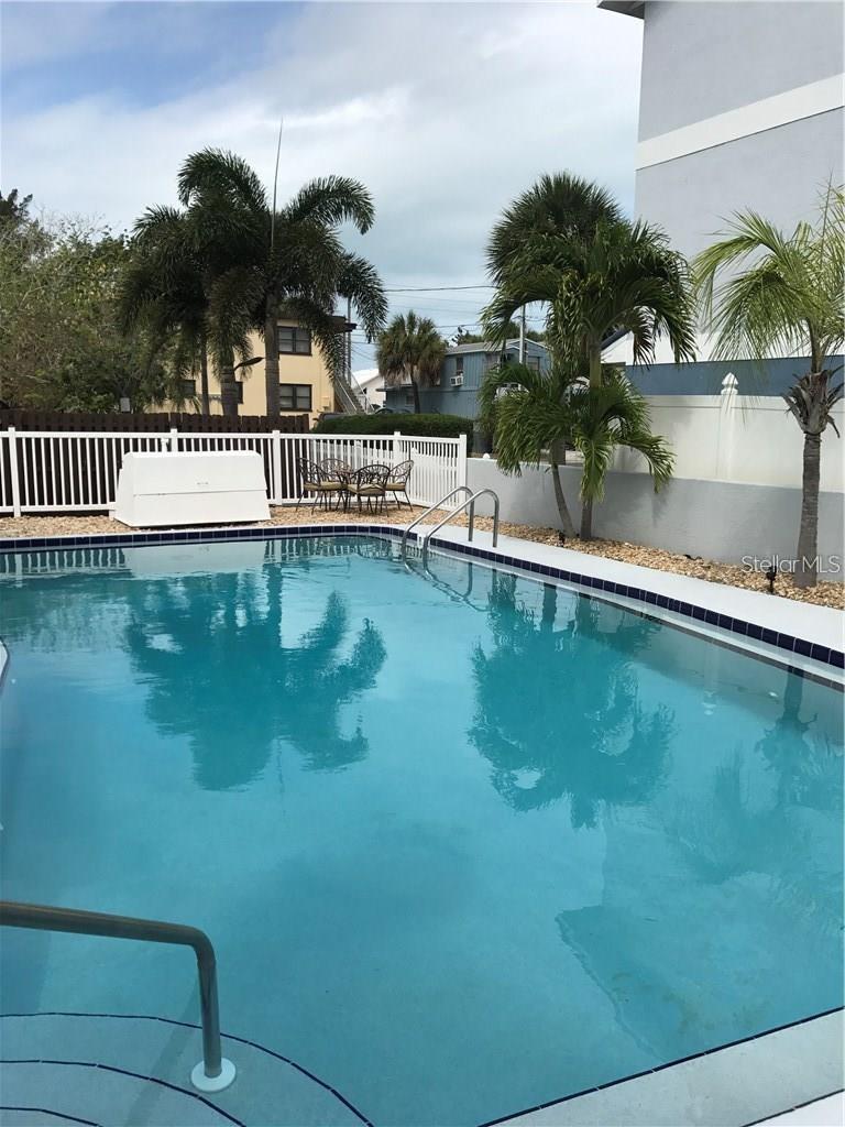 Pool is in the process of being updated. All new Travertine tiles.