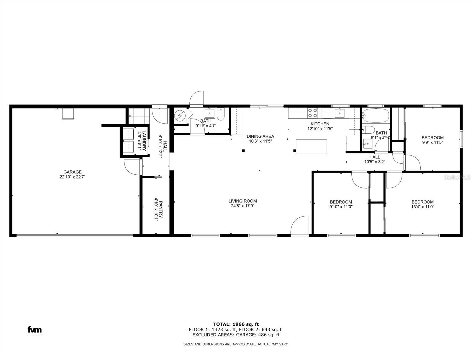 Lower level floorplan