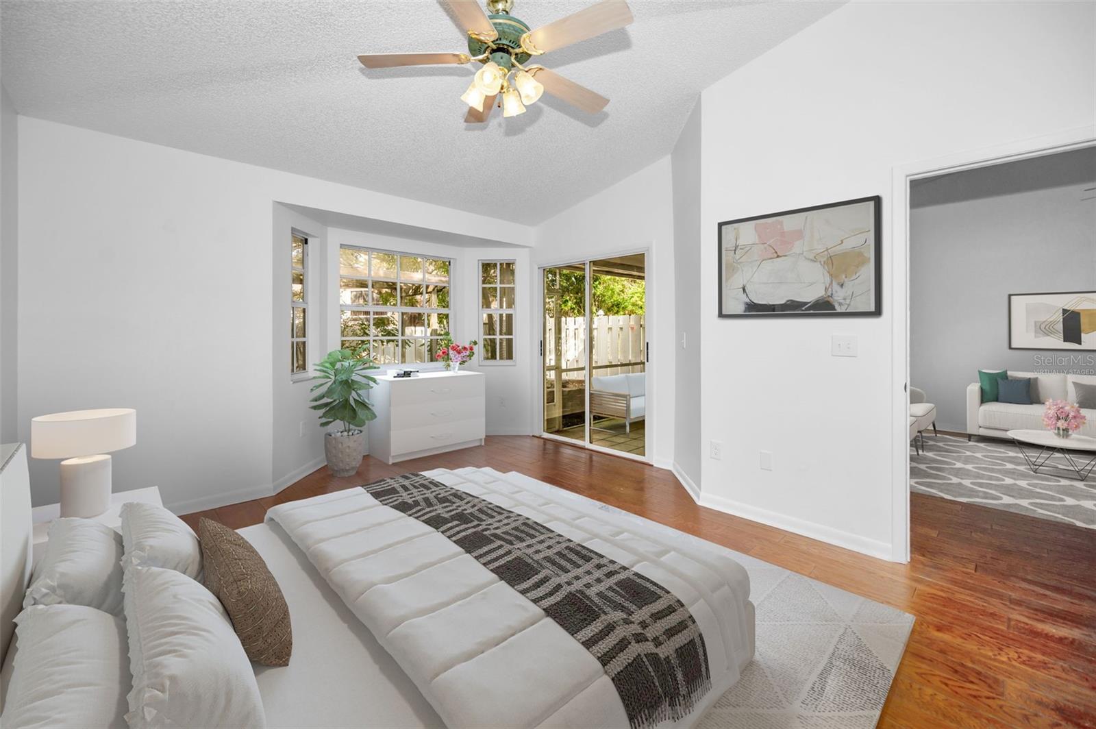 Master Bedroom-Virtually Staged