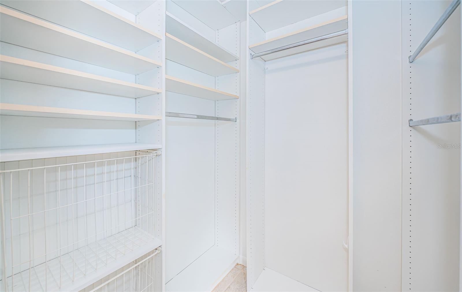 Master Bedroom Walk-In Closet