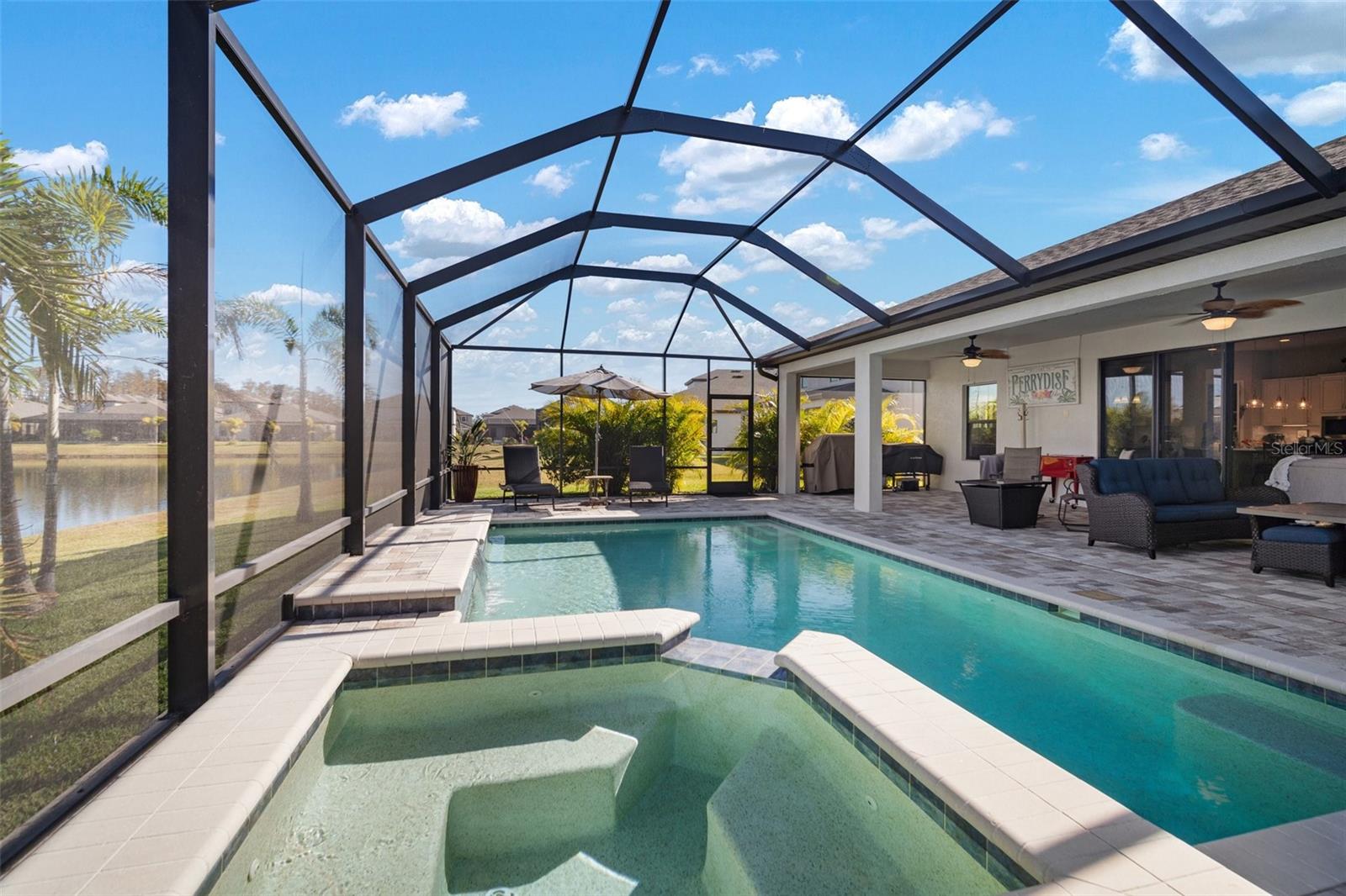 Screened Lanai, Pool and Spa