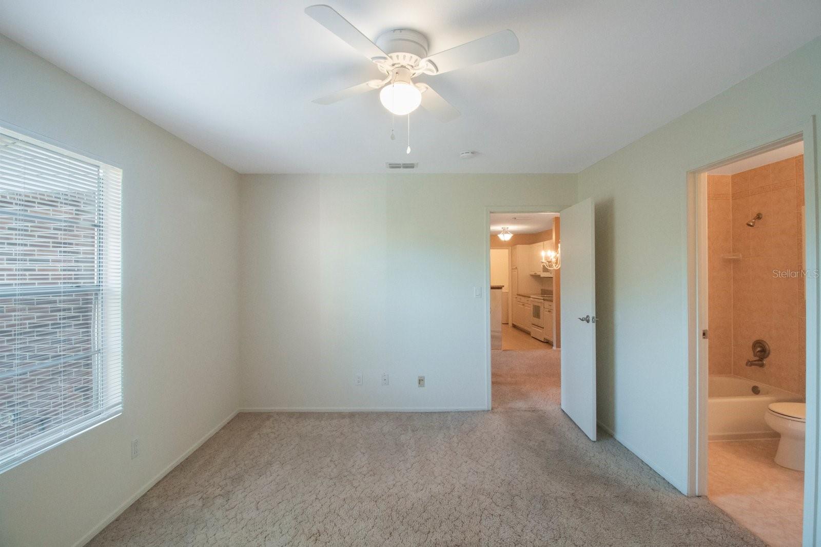 Primary bedroom with walk-in closet and en-suite!