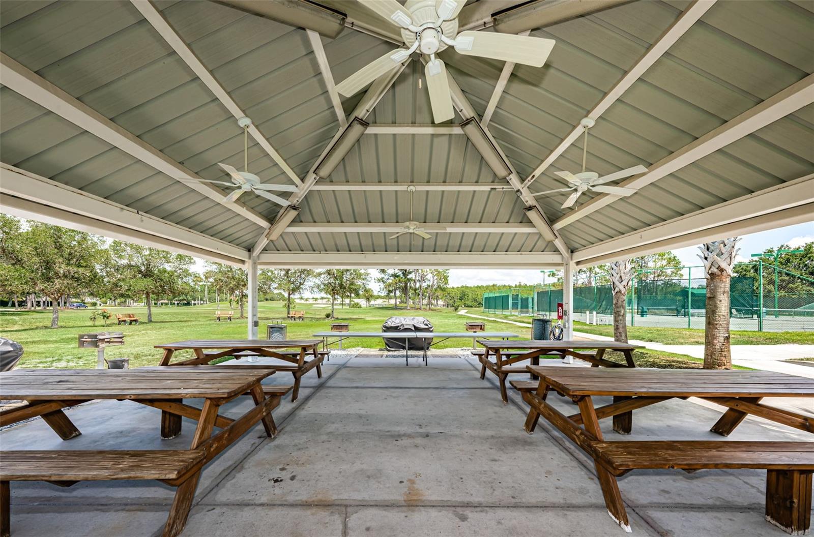 Outdoor Pavilion with grills