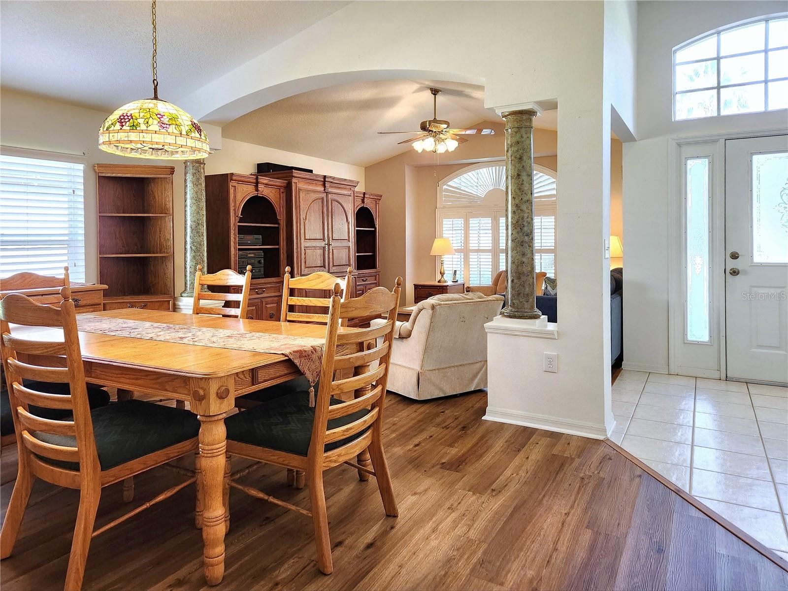 Front Formal Dining and Living Room Combo