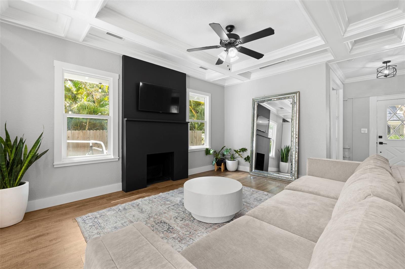 So much natural light and character in this home plus the convenience of an open floor plan.