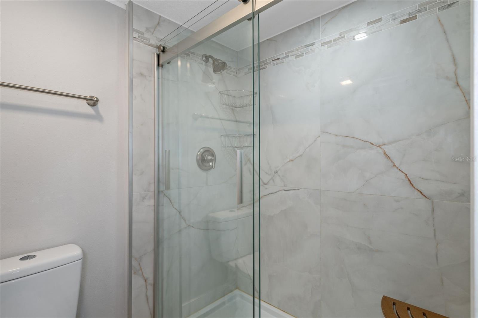 Master bath with walk in shower