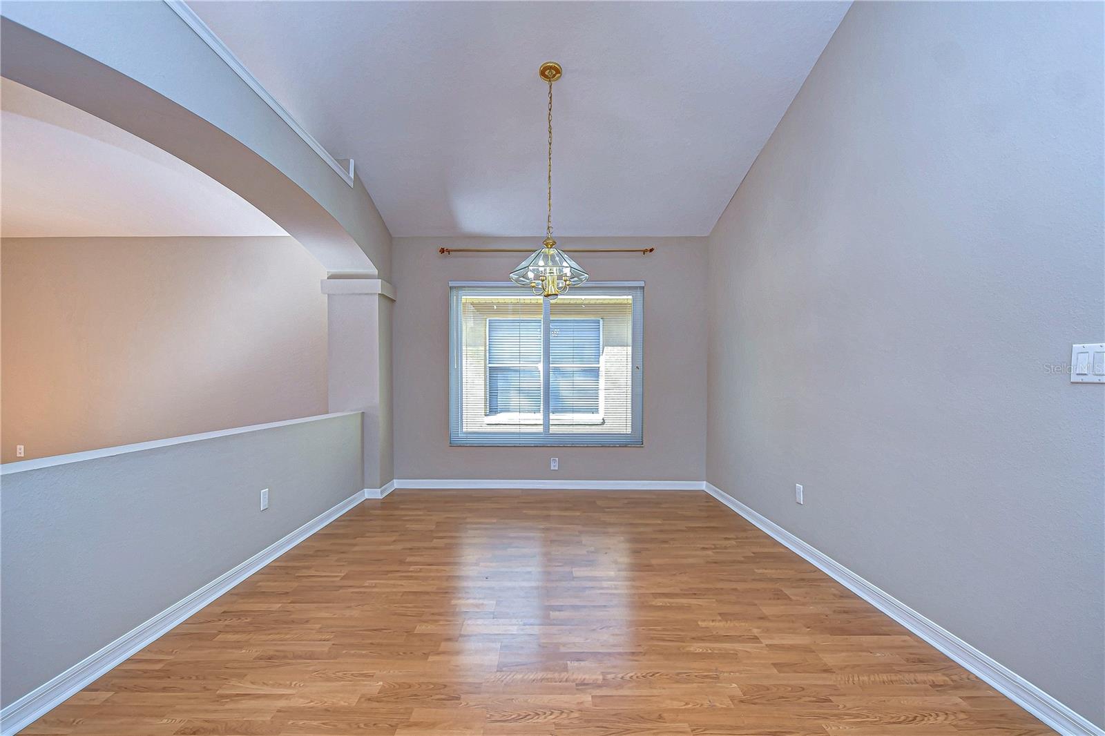 Dining room boasts large window for endless amounts natural light!