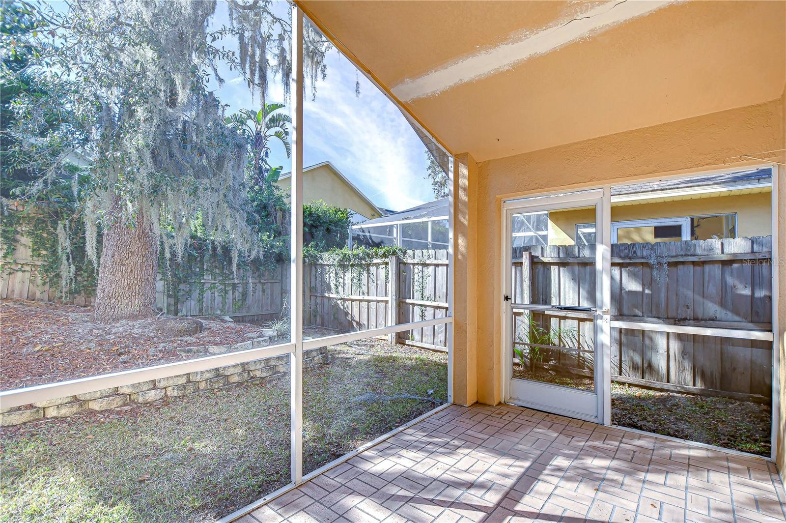 Extended covered back patio!