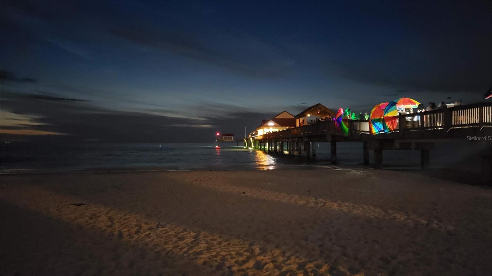 Clearwater Beach Pier 60 Festival at Sunset