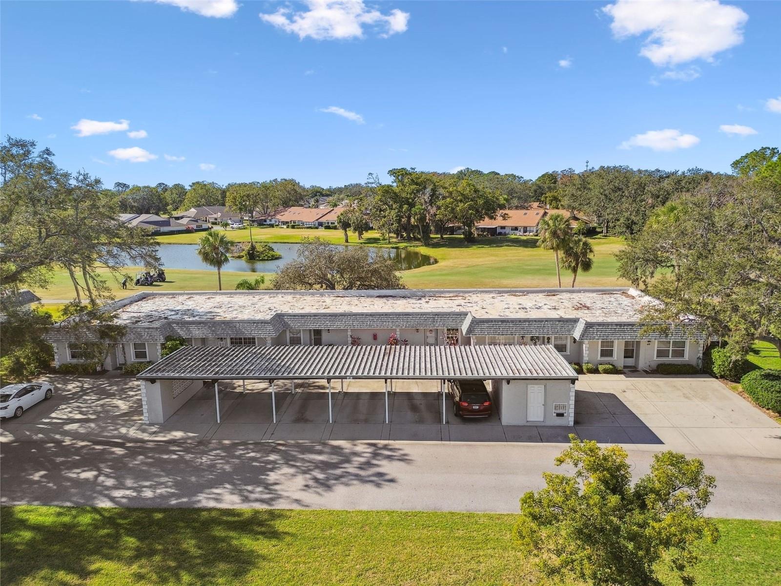 One Covered Parking Space (per Unit) with additional parking for guests.