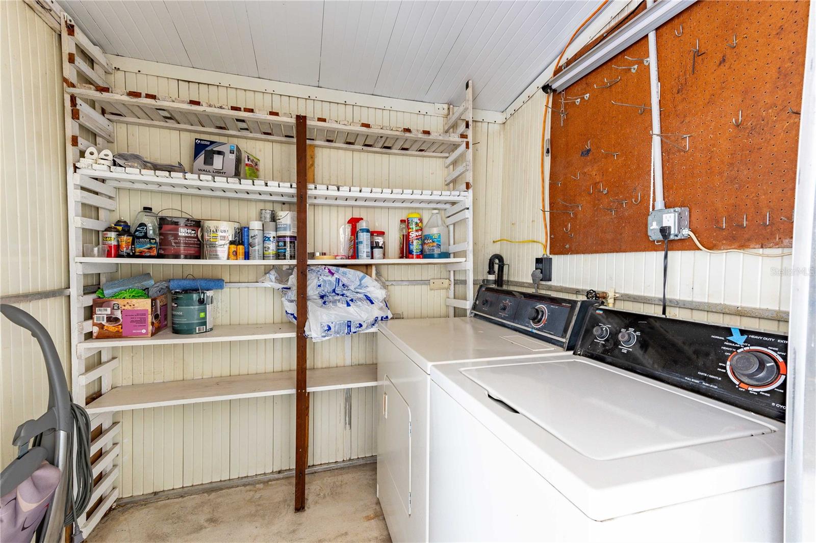 Laundry area.