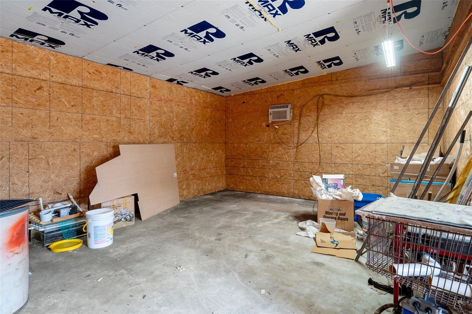 interior of air conditioned workshop