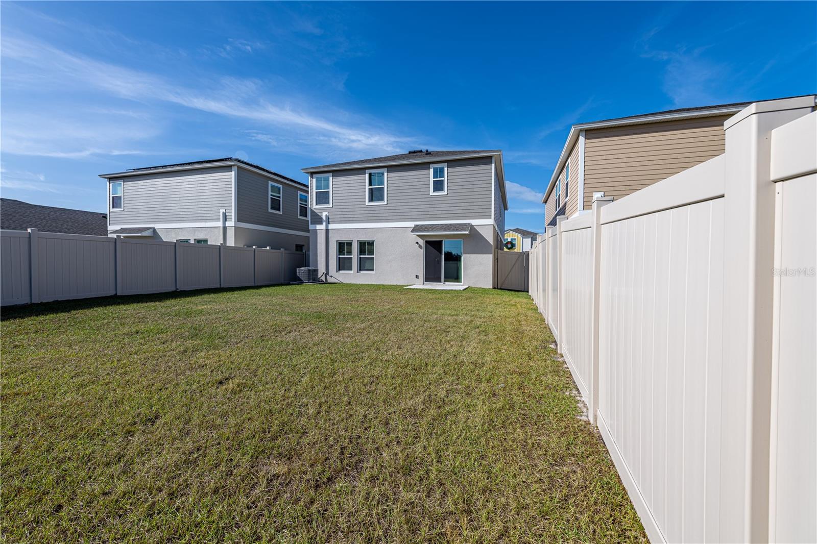 HUGE fenced backyard