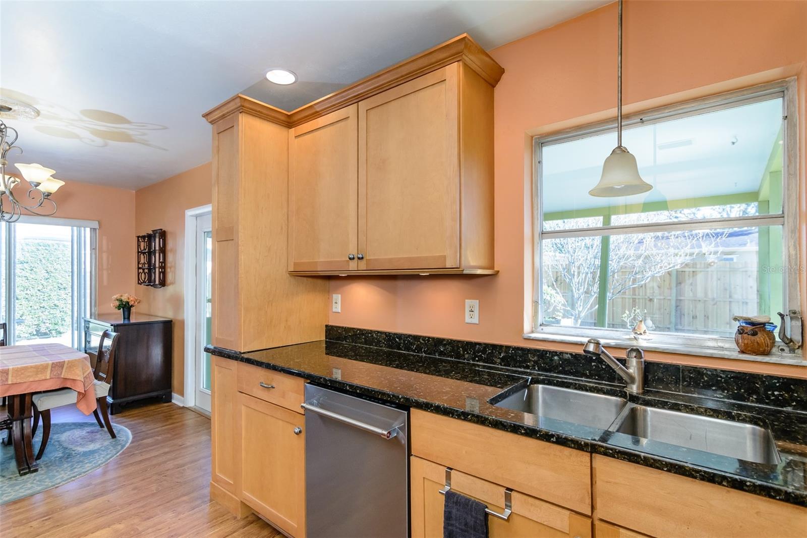 The chef that owns the home added lots of storage and extra counter space for cooking and entertaining.