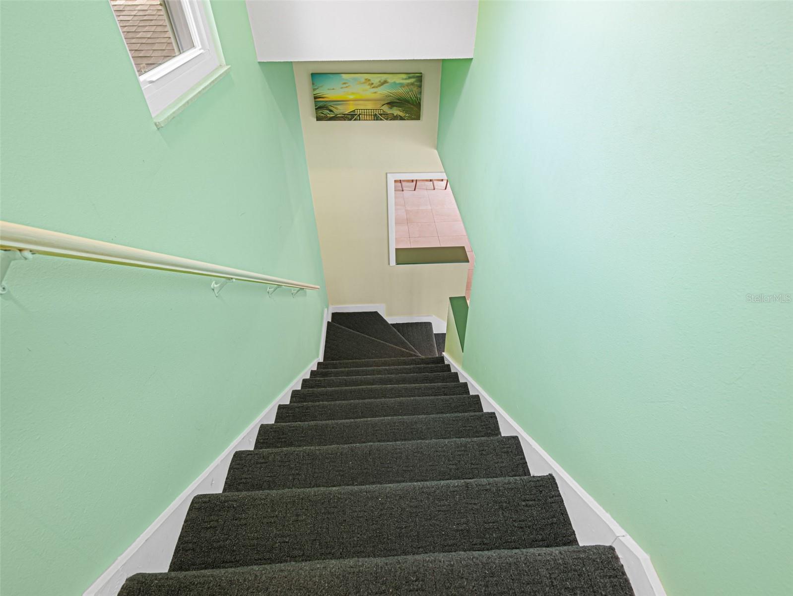 Upstairs to the Primary Bedroom