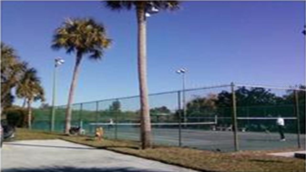 Lots of community tennis courts nearby