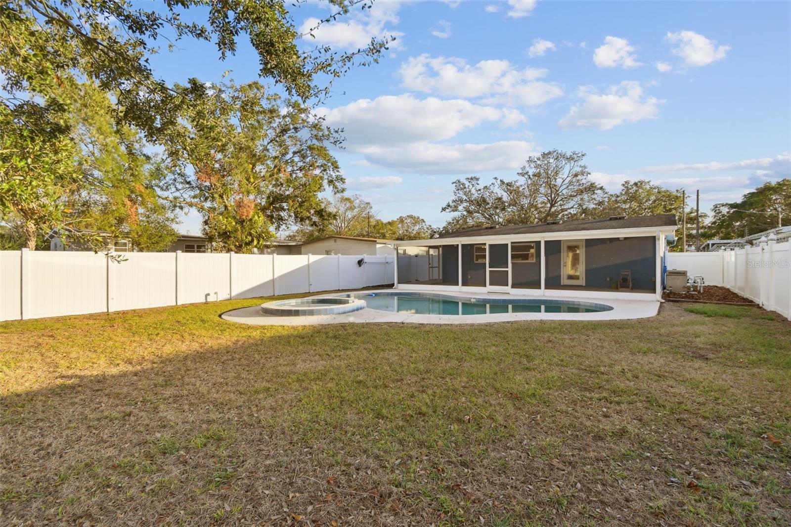 Expansive Backyard