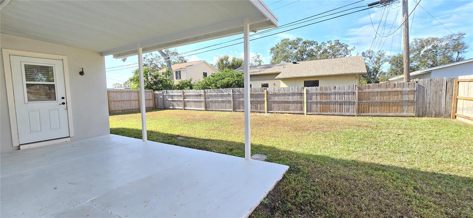 Covered porch