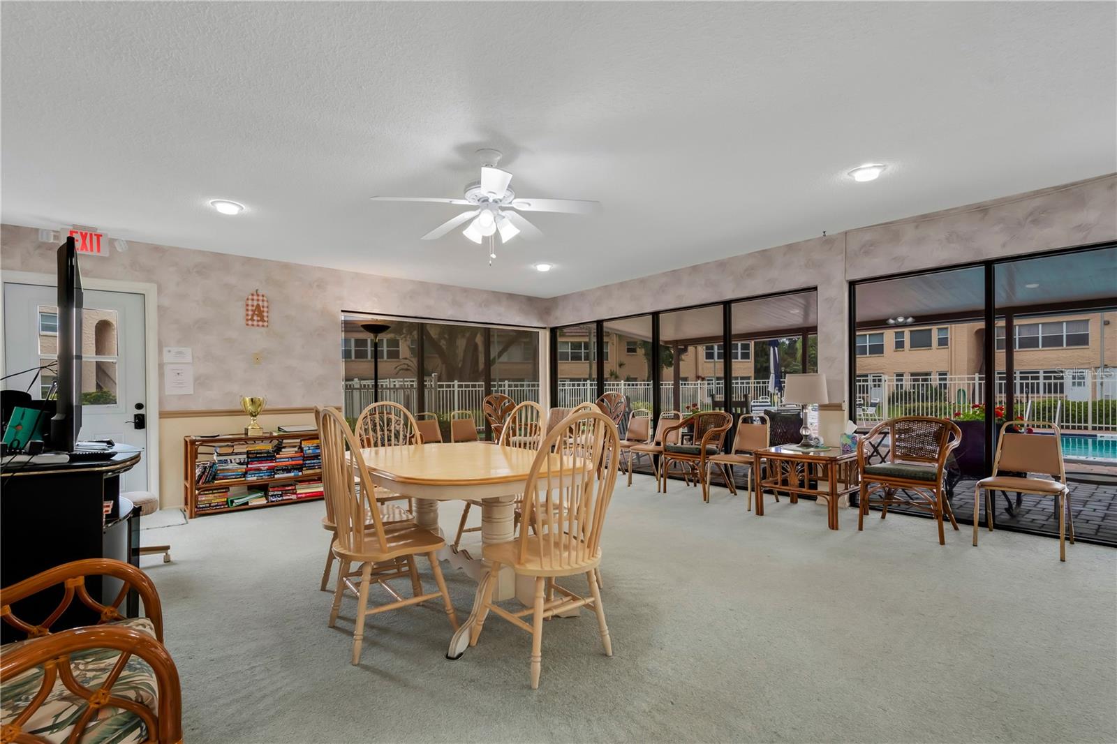 Florida Room Open to Kitchen