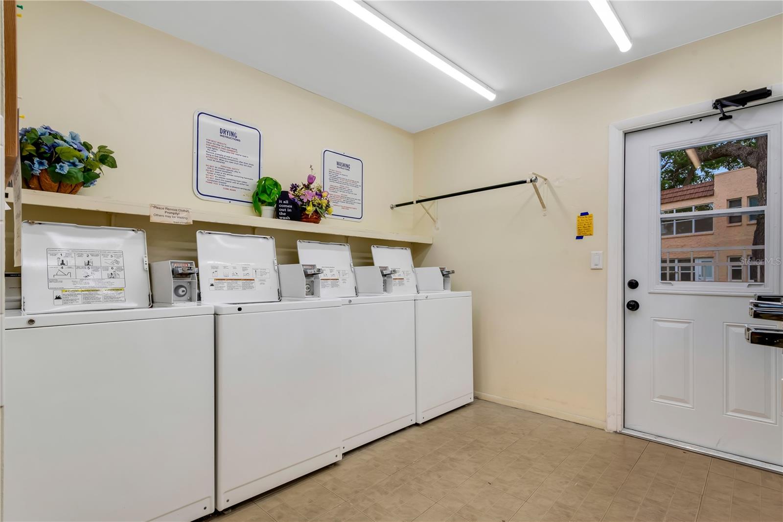 Laundry Room in Clubhouse