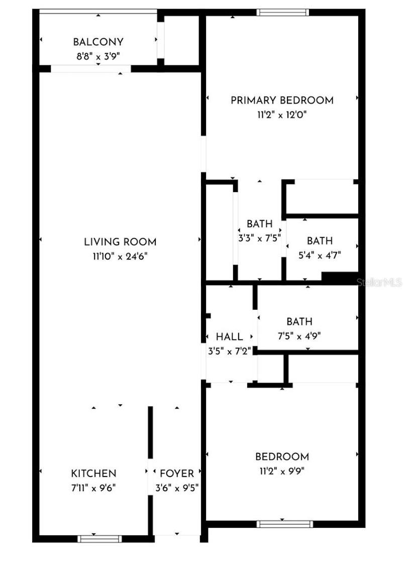 Depiction of FloorPlan- all measurements are approximations- Buyers/Buyers Agent to verify