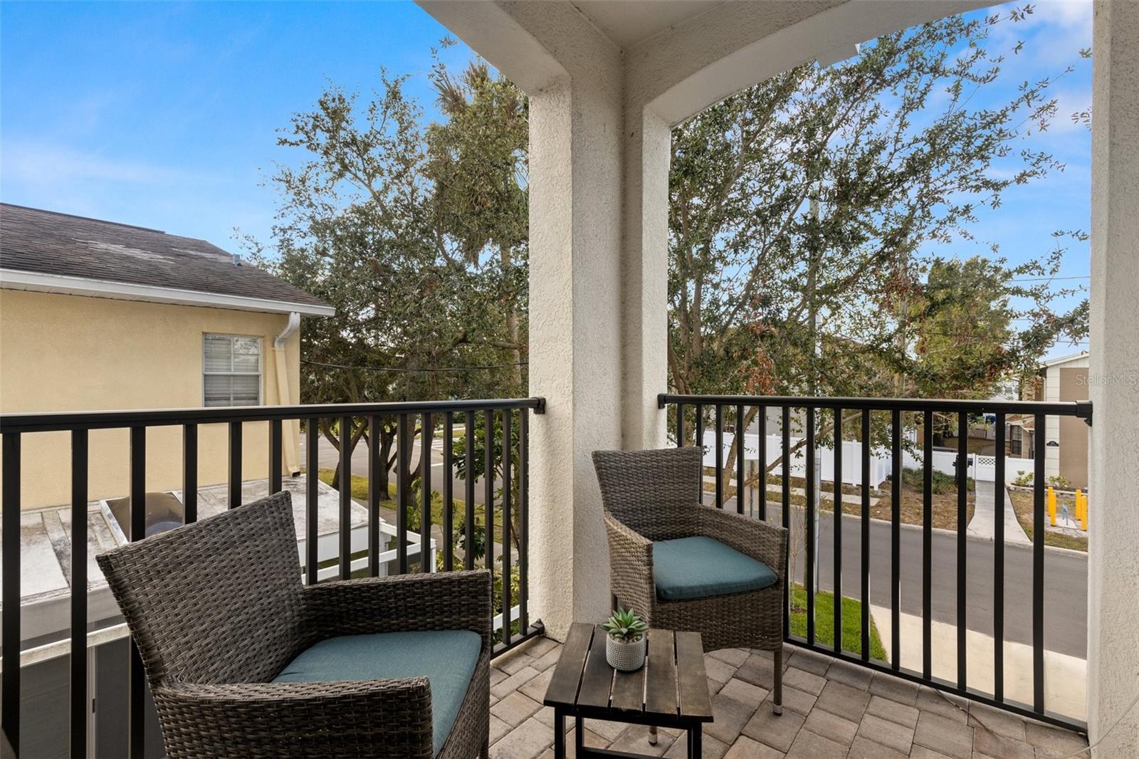 Second Floor Patio off of Kitchen