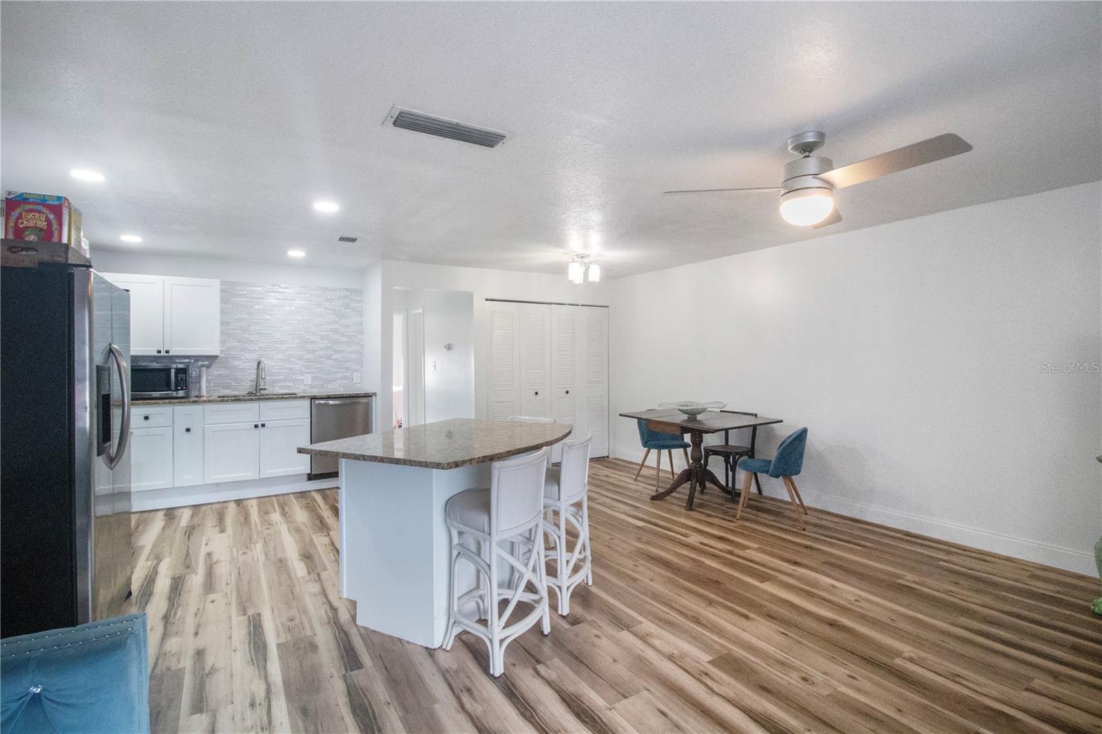 KITCHEN AND DINING ROOM