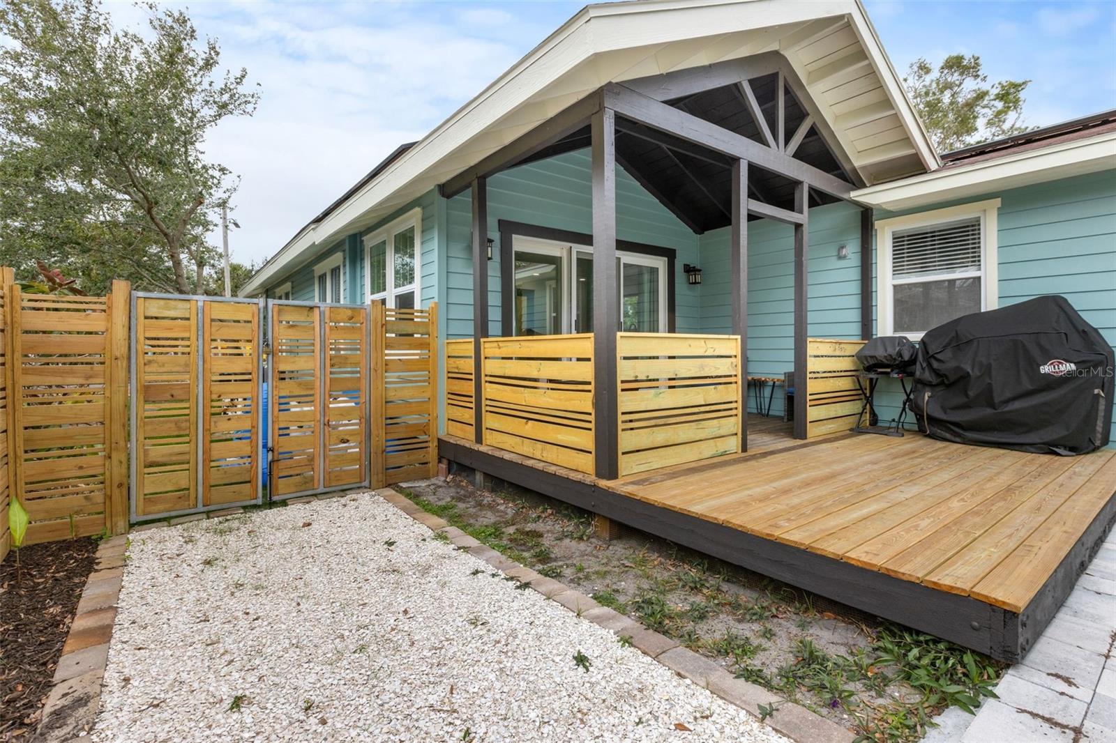 Covered Back Porch