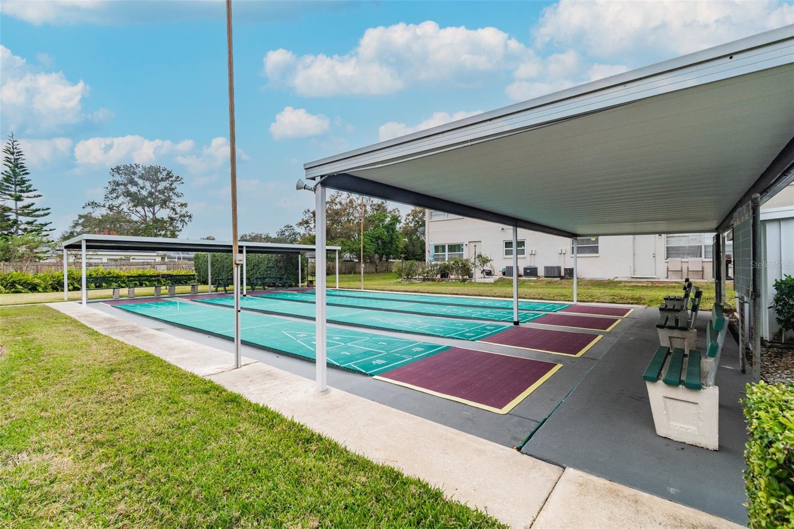 Shuffleboard Court