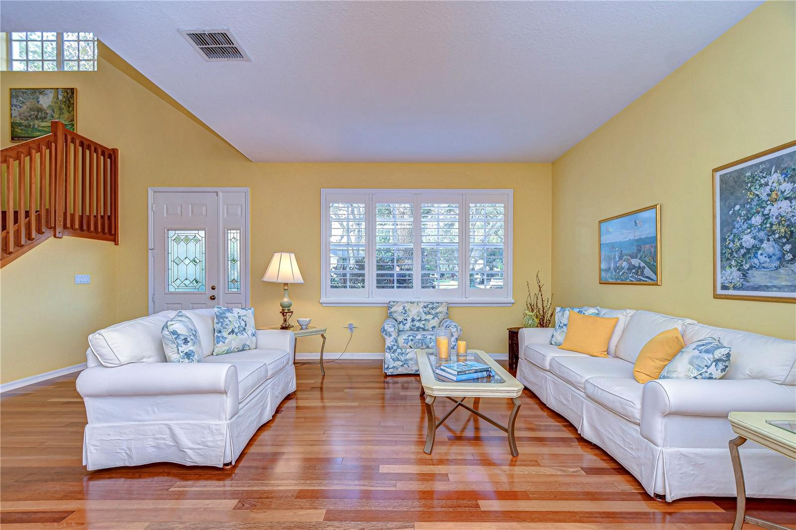 Formal living room at the front of the house!