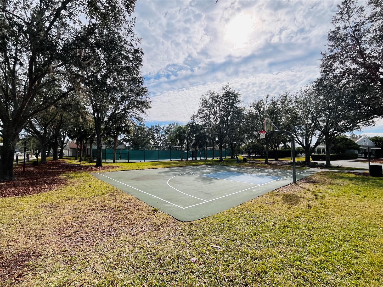 Basketball & Tennis Courts