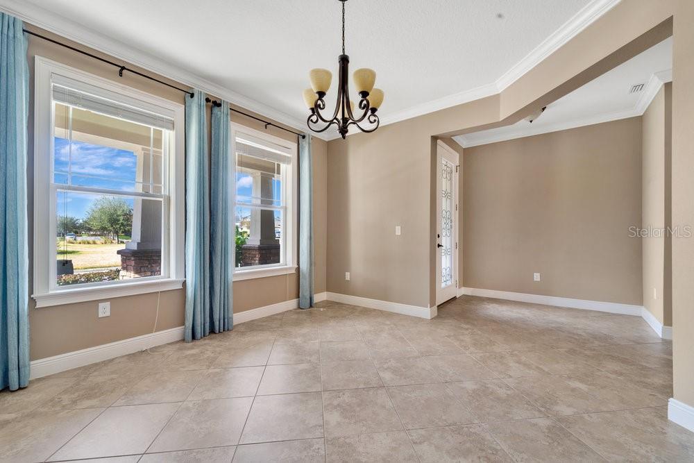 Formal Dining Area off front door entrance