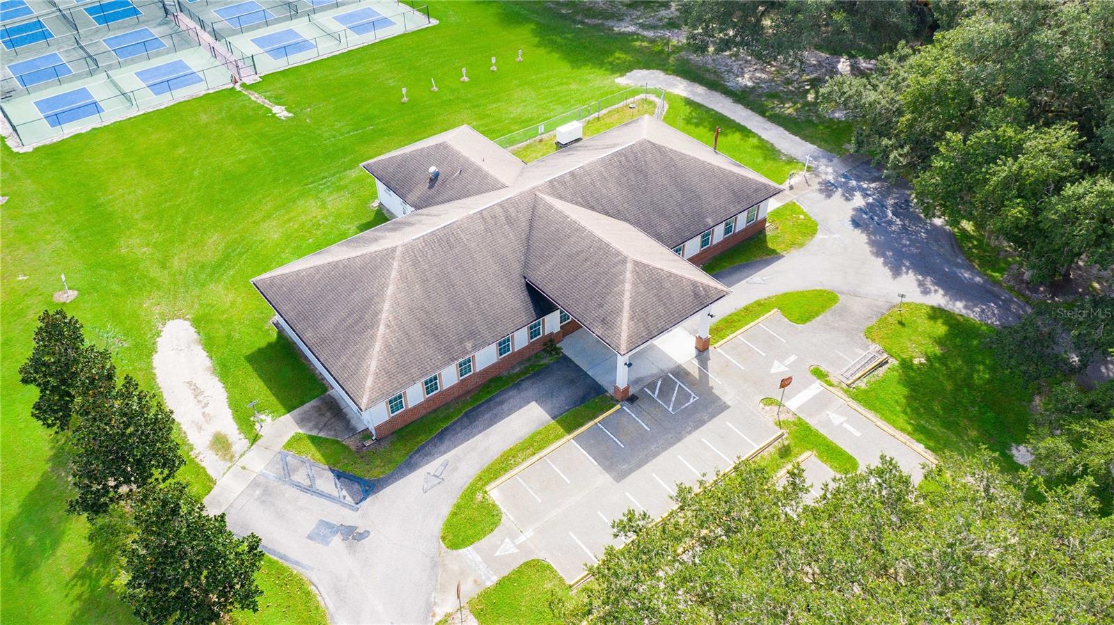 One of the community club houses with billiards.