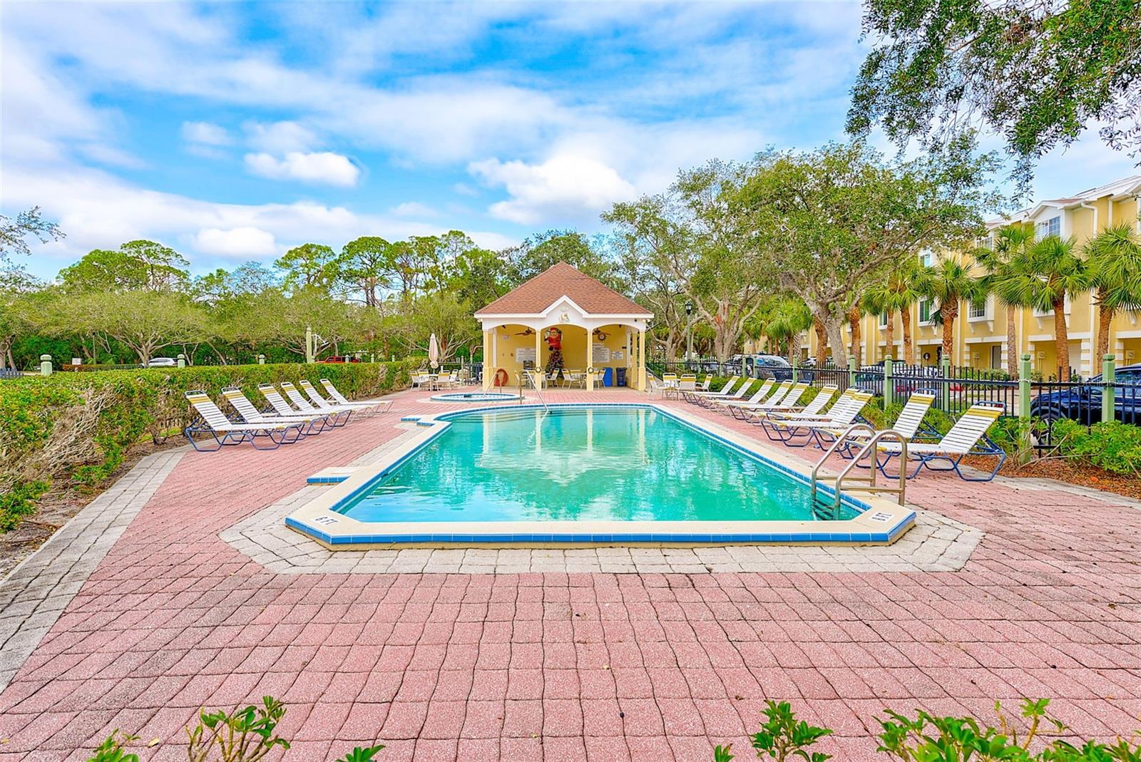 View of community swimming pool