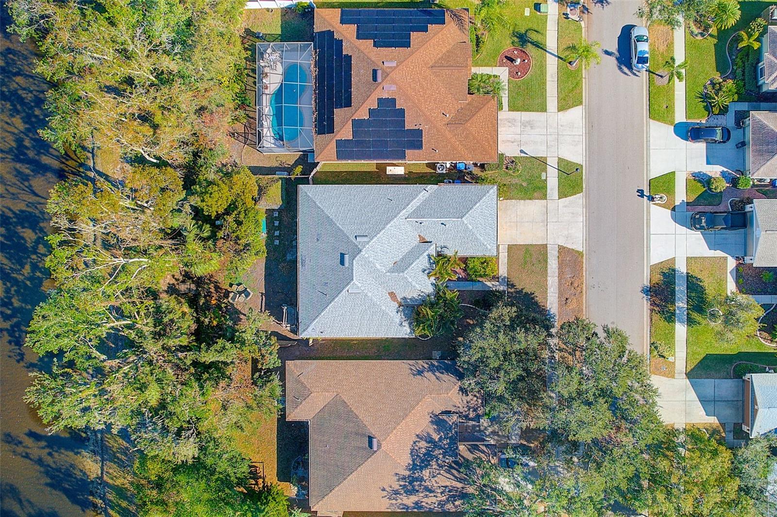 AERIAL FROM LAKE