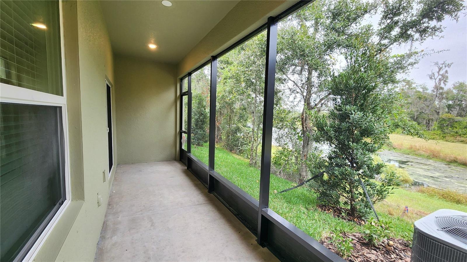 Patio with Sliding Glass Doors