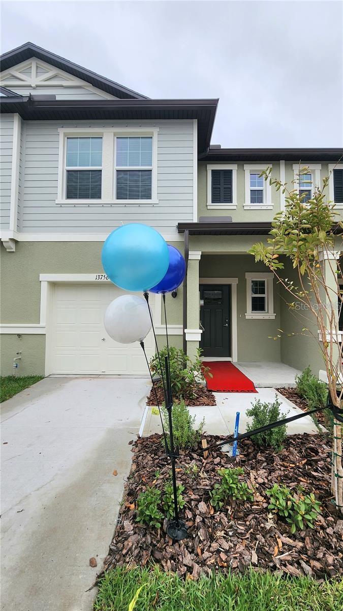 Front of Townhome